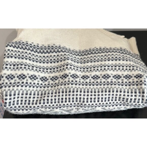 Telluride Clothing Womens Med Lambswool Blend Nordic Cardigan Sweater W/ Buckle - Picture 13 of 14